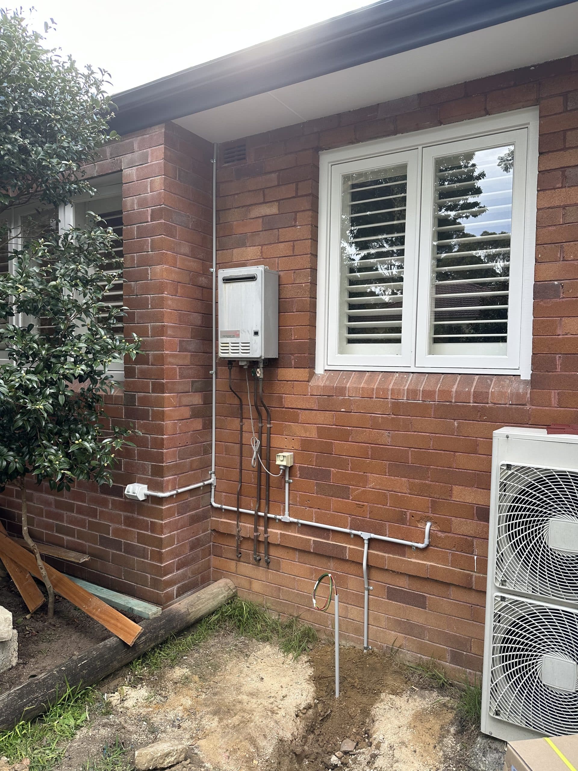 wiring fit out for pool installation castle cove 4